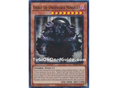 Erebus the Underworld Monarch (Super Rare)