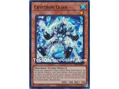 Crystron Quan (Quarter Century Secret Rare)