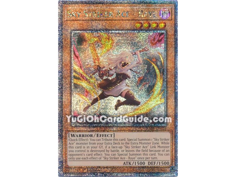 Sky Striker Ace - Raye (New Artwork) (Quarter Century Secret Rare)