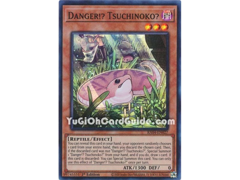 Danger!? Tsuchinoko? (Ultra Rare)
