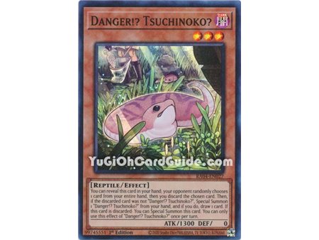 Danger!? Tsuchinoko? (Quarter Century Secret Rare)