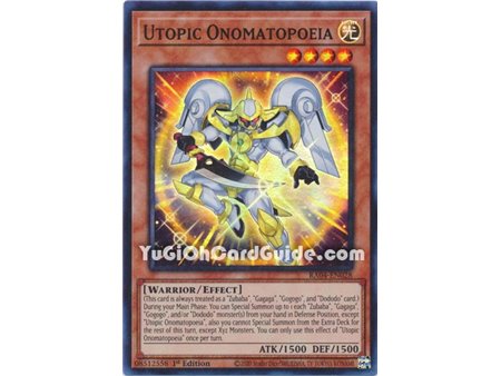 Utopic Onomatopoeia (Ultimate Rare)