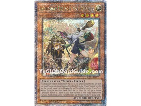 Incredible Ecclesia, the Virtuous (New Artwork) (Quarter Century Secret Rare)