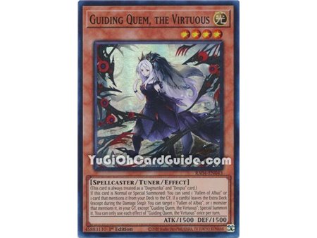 Guiding Quem, the Virtuous (Quarter Century Secret Rare)