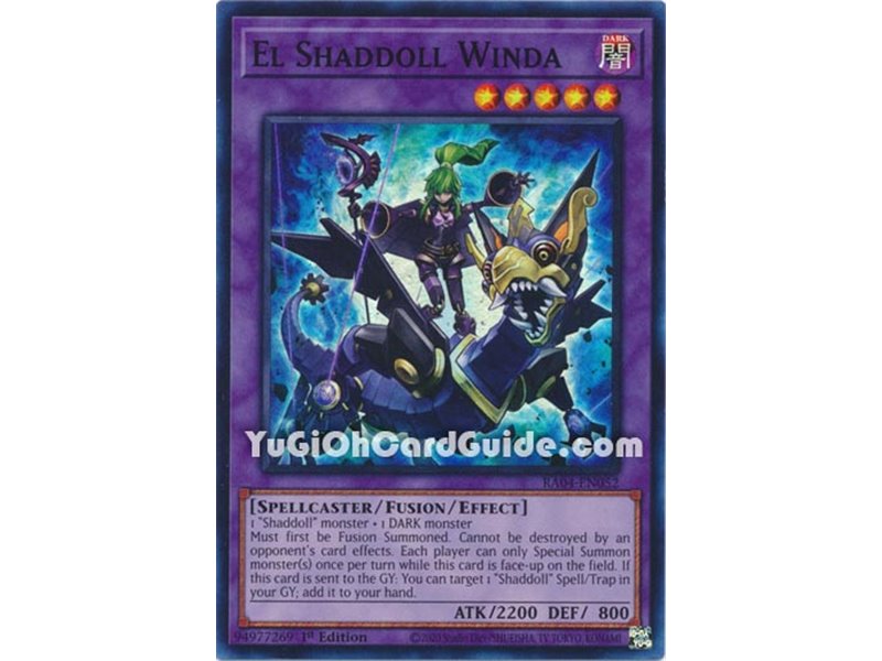 El Shaddoll Winda (Secret Rare) 