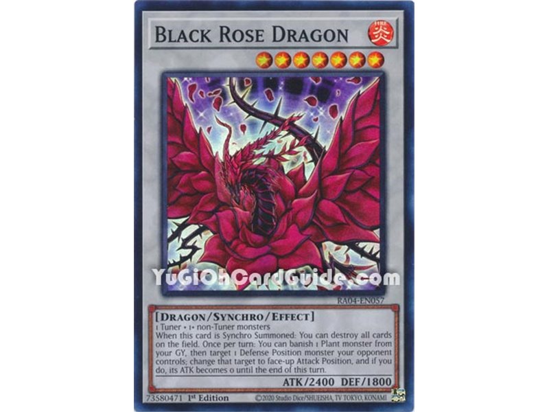 Black Rose Dragon (Super Rare)