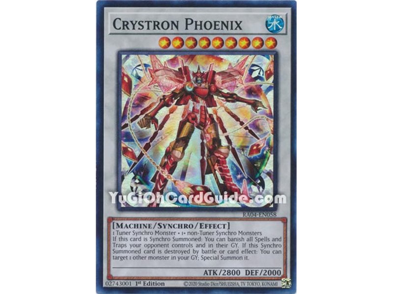 Crystron Phoenix (Ultimate Rare)
