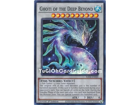 Ghoti of the Deep Beyond (Super Rare)