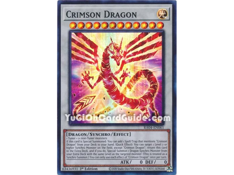 Crimson Dragon (Ultra Rare)