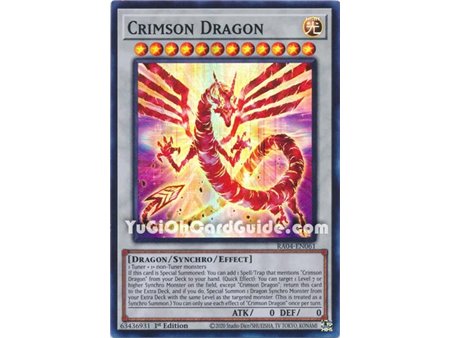 Crimson Dragon (Platinum Secret Rare)