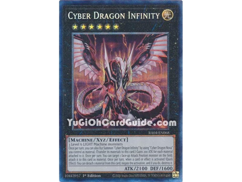Cyber Dragon Infinity (Platinum Secret Rare)