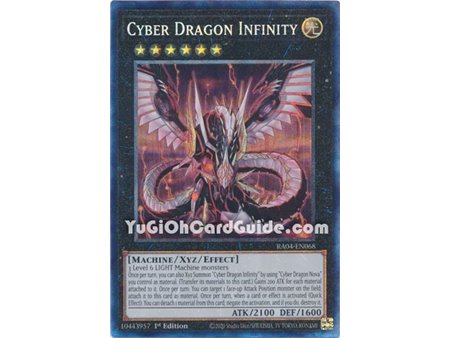 Cyber Dragon Infinity (Quarter Century Secret Rare)