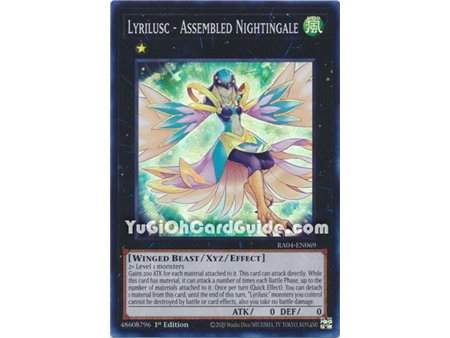 Lyrilusc - Assembled Nightingale (Quarter Century Secret Rare)