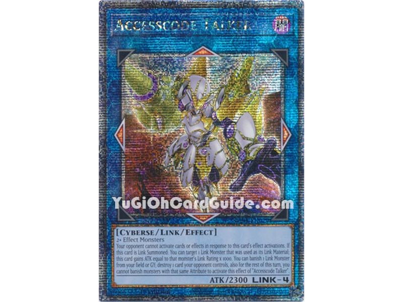 Accesscode Talker (New Artwork) (Quarter Century Secret Rare)