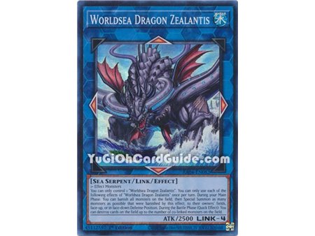 Worldsea Dragon Zealantis (Platinum Secret Rare)