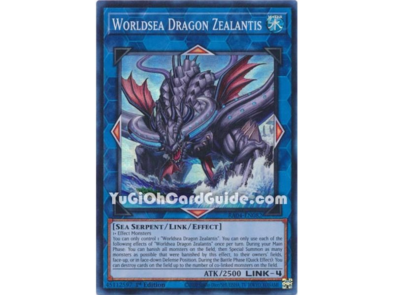 Worldsea Dragon Zealantis (Ultimate Rare)