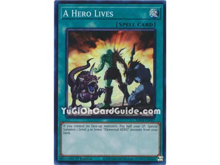 A Hero Lives (Collector's Rare)