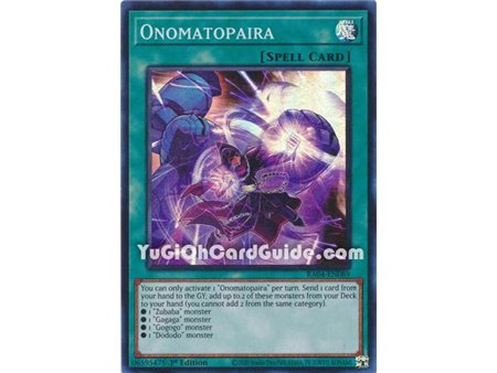 Onomatopaira (Secret Rare) 