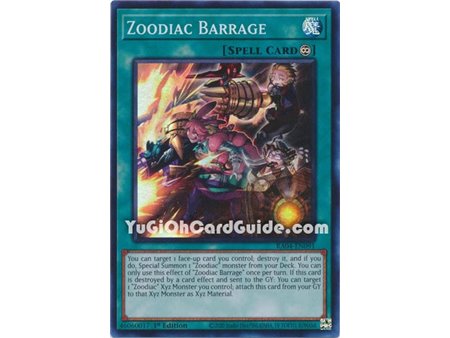 Zoodiac Barrage (Collector's Rare)