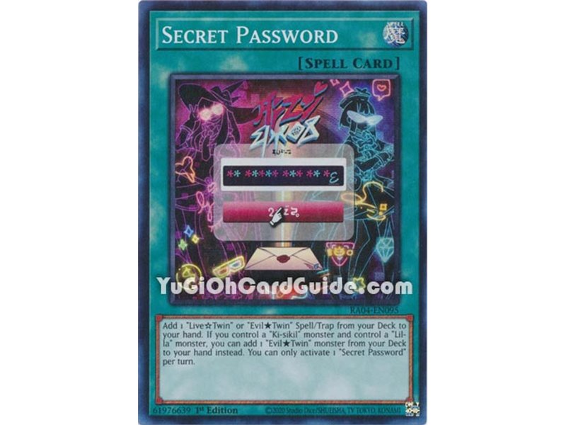 Secret Password (Ultra Rare)
