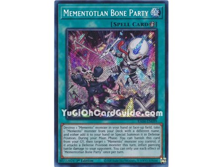 Mementotlan Bone Party (Secret Rare) 