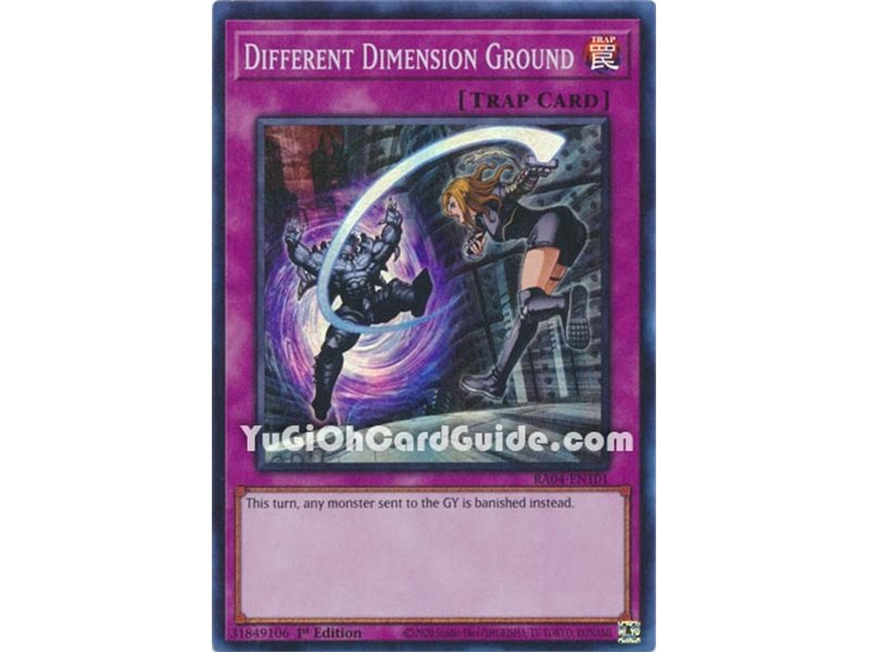Different Dimension Ground (Super Rare)