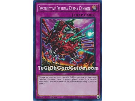 Destructive Daruma Karma Cannon (Collector's Rare)