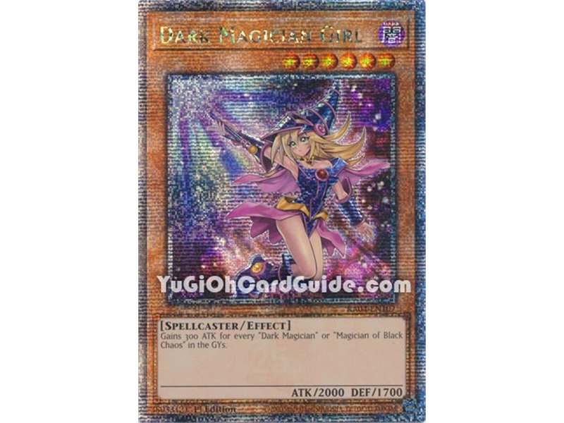 Dark Magician Girl (7th Artwork) (Platinum Secret Rare)