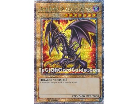 Red-Eyes Black Dragon (7th Artwork) (Quarter Century Secret Rare)