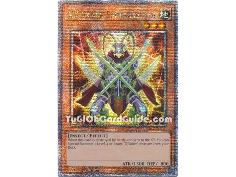 XX-Saber Emmersblade (Platinum Secret Rare)