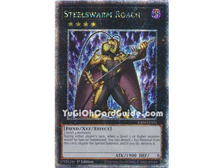 Steelswarm Roach (Quarter Century Secret Rare)