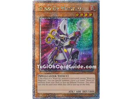 Wind-Up Magician (Quarter Century Secret Rare)