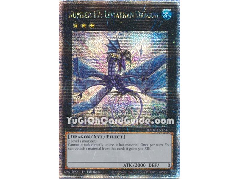 Number 17: Leviathan Dragon (Platinum Secret Rare)