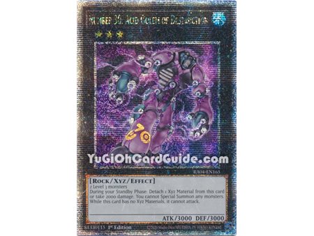 Number 30: Acid Golem of Destruction (Platinum Secret Rare)