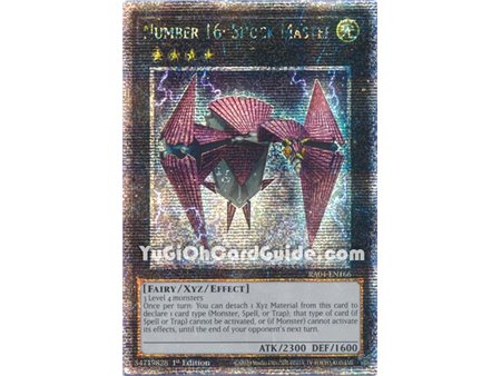 Number 16: Shock Master (Platinum Secret Rare)