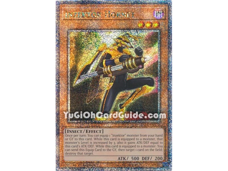 Inzektor Hornet (Platinum Secret Rare)
