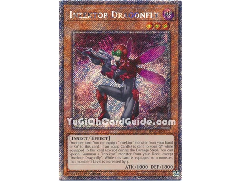 Inzektor Dragonfly (Quarter Century Secret Rare)