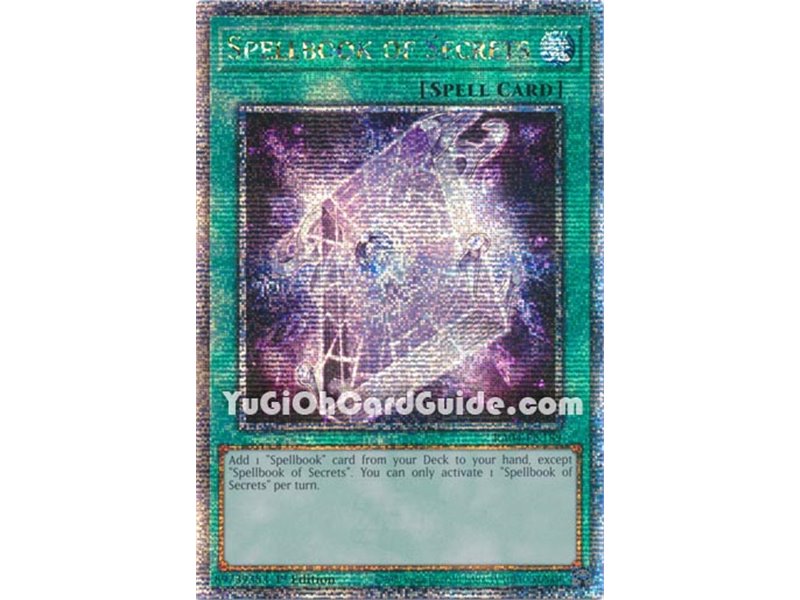 Spellbook of Secrets (Platinum Secret Rare)