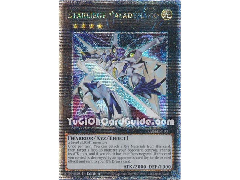 Starliege Paladynamo (Quarter Century Secret Rare)