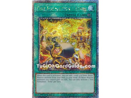 Fire Formation - Tenki (Platinum Secret Rare)