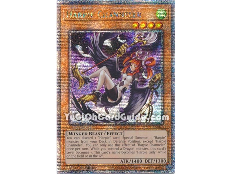 Harpie Channeler (Quarter Century Secret Rare)