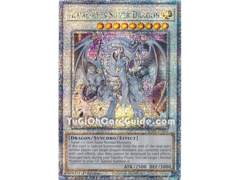 Azure-Eyes Silver Dragon (Quarter Century Secret Rare)