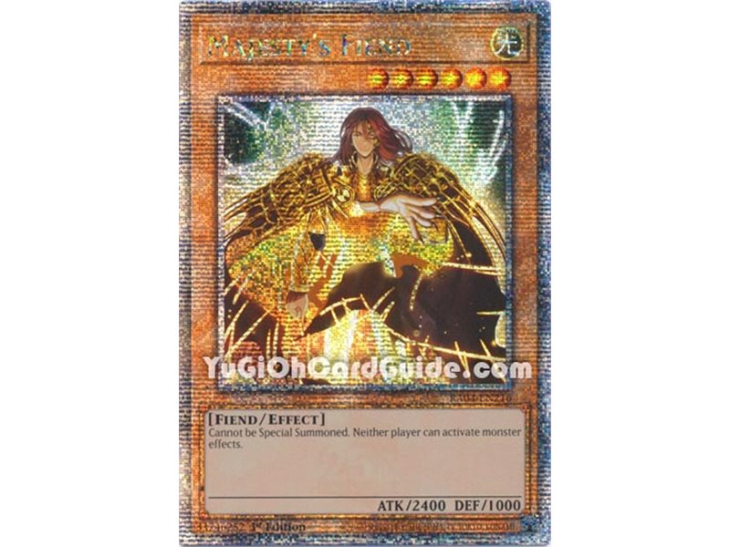 Majesty's Fiend (Platinum Secret Rare)