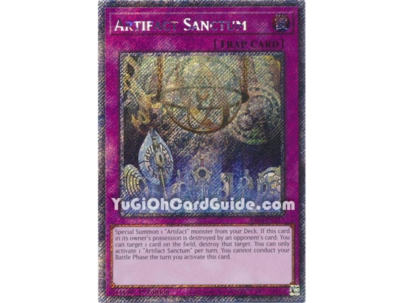 Artifact Sanctum (Platinum Secret Rare)