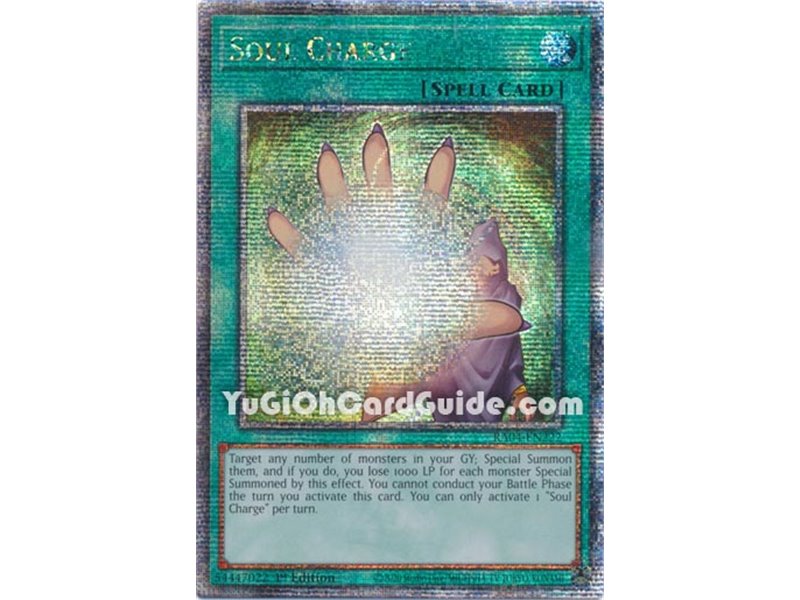 Soul Charge (Quarter Century Secret Rare)