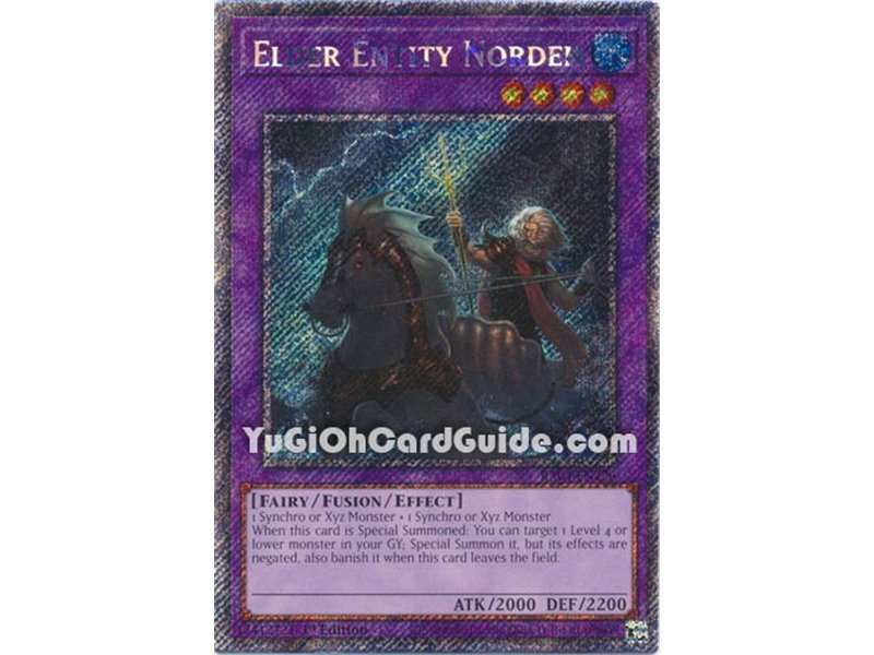 Elder Entity Norden (Quarter Century Secret Rare)
