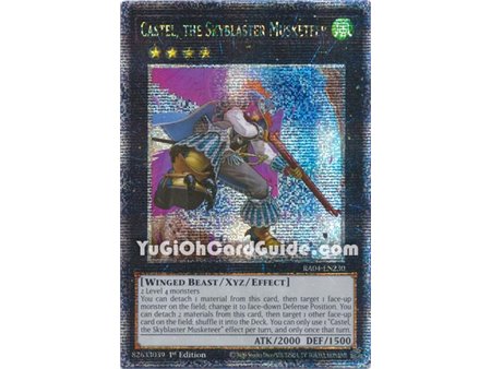 Castel, the Skyblaster Musketeer (Platinum Secret Rare)