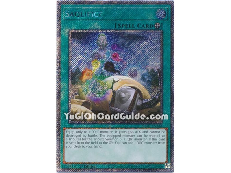 Saqlifice (Quarter Century Secret Rare)