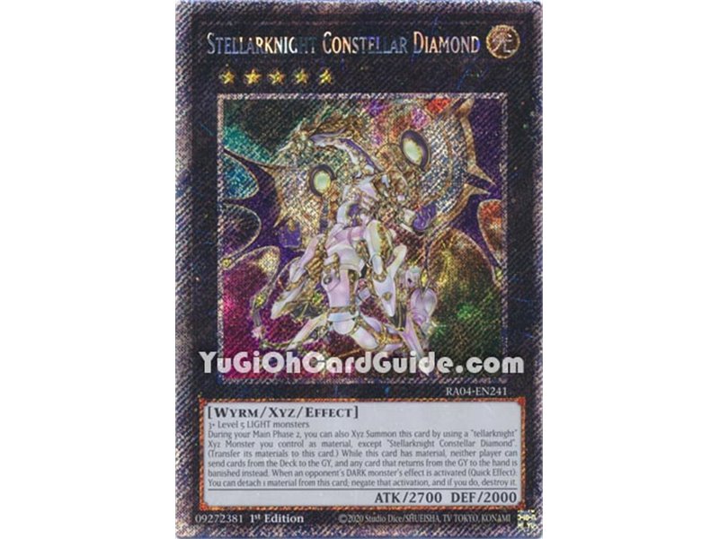 Stellarknight Constellar Diamond (Quarter Century Secret Rare)