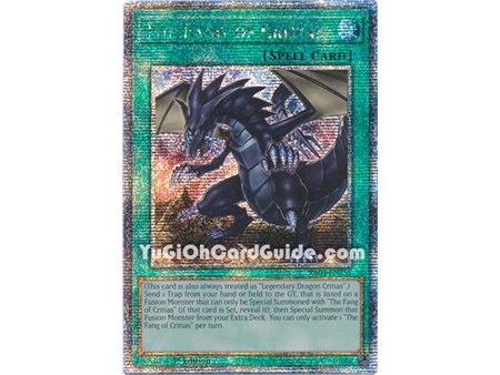The Fang of Critias (Quarter Century Secret Rare)